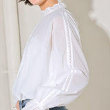 PURE ROMANCE WOVEN TOP