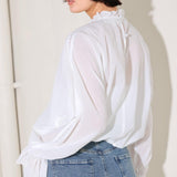 PURE ROMANCE WOVEN TOP