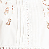SILENT MORNING WOVEN TOP