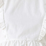 WHITE BLOSSOM WOVEN TOP