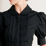REFINED ROMANCE WOVEN TOP