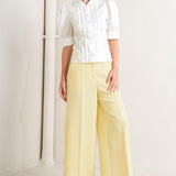 REFINED ROMANCE WOVEN TOP