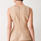 CRYSTAL BAY WOVEN TOP