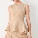 CRYSTAL BAY WOVEN TOP