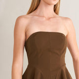 EFFORTLESS ELEGANCE WOVEN TUBE TOP