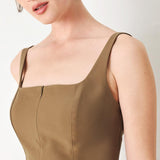 RICH SILHOUETTE WOVEN TOP