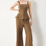 RICH SILHOUETTE WOVEN TOP