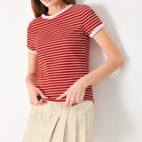 SWEET DAYDREAM STRIP KNIT TOP