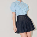 SWEET NOTE MOMENT WOVEN TOP