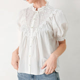 SWEET NOTE MOMENT WOVEN TOP