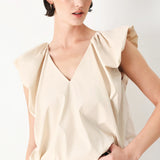 MOONLIGHT SOCIAL WOVEN TOP