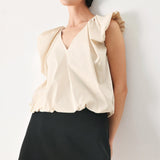MOONLIGHT SOCIAL WOVEN TOP
