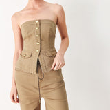 SAHARA SOUL WOVEN TUBE TOP