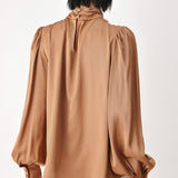 GOLDEN HOUR HIGH NECK BLOUSE