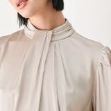 GOLDEN HOUR HIGH NECK BLOUSE