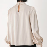 GOLDEN HOUR HIGH NECK BLOUSE