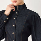 MODERN PREP DENIM TOP