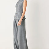 GRANITE FLOW WOVEN TOP