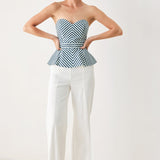 THE COASTAL CLUB WOVEN TOP