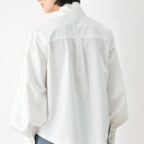 GOLDEN BROWN CASCADE WOVEN TOP