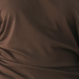 AFTER HOURS LACE TRIM ASYMMETRICAL TOP