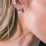 VINTAGE SUNFLOWER EARRINGS
