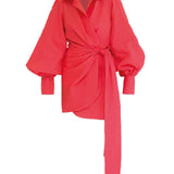 FILOSOFIA DRESS IN CORAL