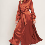 IT'S YOUR PLACE WOVEN MIDI DRESS