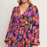 OUR BEAUTIFUL LOVE WOVEN MIDI DRESS