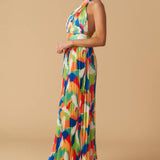 KEEP BLOOMING WOVEN MAXI DRESS