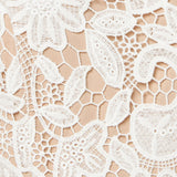 STILL THINKING LACE MIDI DRESS