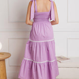 BETTER THAN EVER POPLIN MIDI DRESS