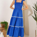 BETTER THAN EVER POPLIN MIDI DRESS