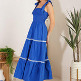 BETTER THAN EVER POPLIN MIDI DRESS