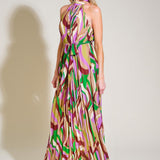 AS TIME GOES BY WOVEN MAXI DRESS