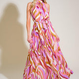 AS TIME GOES BY WOVEN MAXI DRESS
