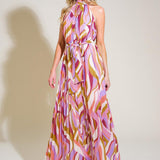AS TIME GOES BY WOVEN MAXI DRESS