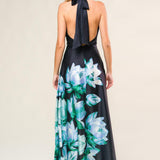 INSATIABLE FEELING WOVEN MIDI DRESS