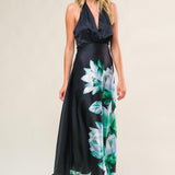 INSATIABLE FEELING WOVEN MIDI DRESS