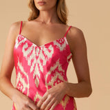 DIAMOND GIRL WOVEN SLIP DRESS