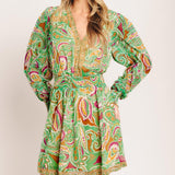 TIME SPENT TOGETHER WOVEN MINI DRESS