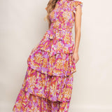 GETTING STARTED WOVEN MIDI DRESS