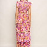 GETTING STARTED WOVEN MIDI DRESS