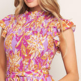 GETTING STARTED WOVEN MIDI DRESS