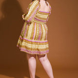 ALL MY PRIDE WOVEN MINI DRESS