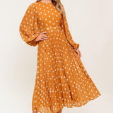 MOMENT MAKER WOVEN MIDI DRESS