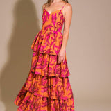 VERY IMPRESSIVE WOVEN MAXI DRESS