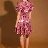 EXCEPTIONAL STATUS WOVEN MINI DRESS
