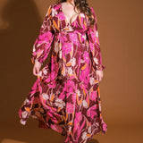 LUSH HAVEN WOVEN MAXI DRESS