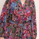 FLORAL BLISS WOVEN MINI DRESS